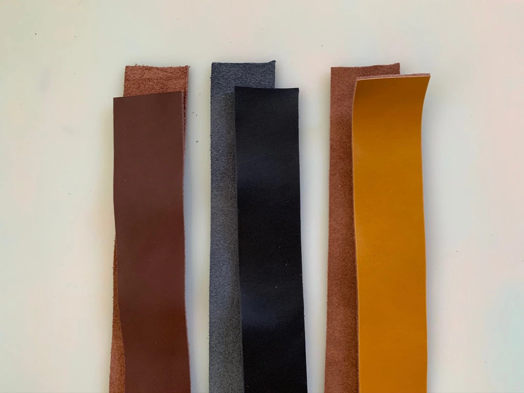 Leather Strap 3/4" Light Brown - Image 10