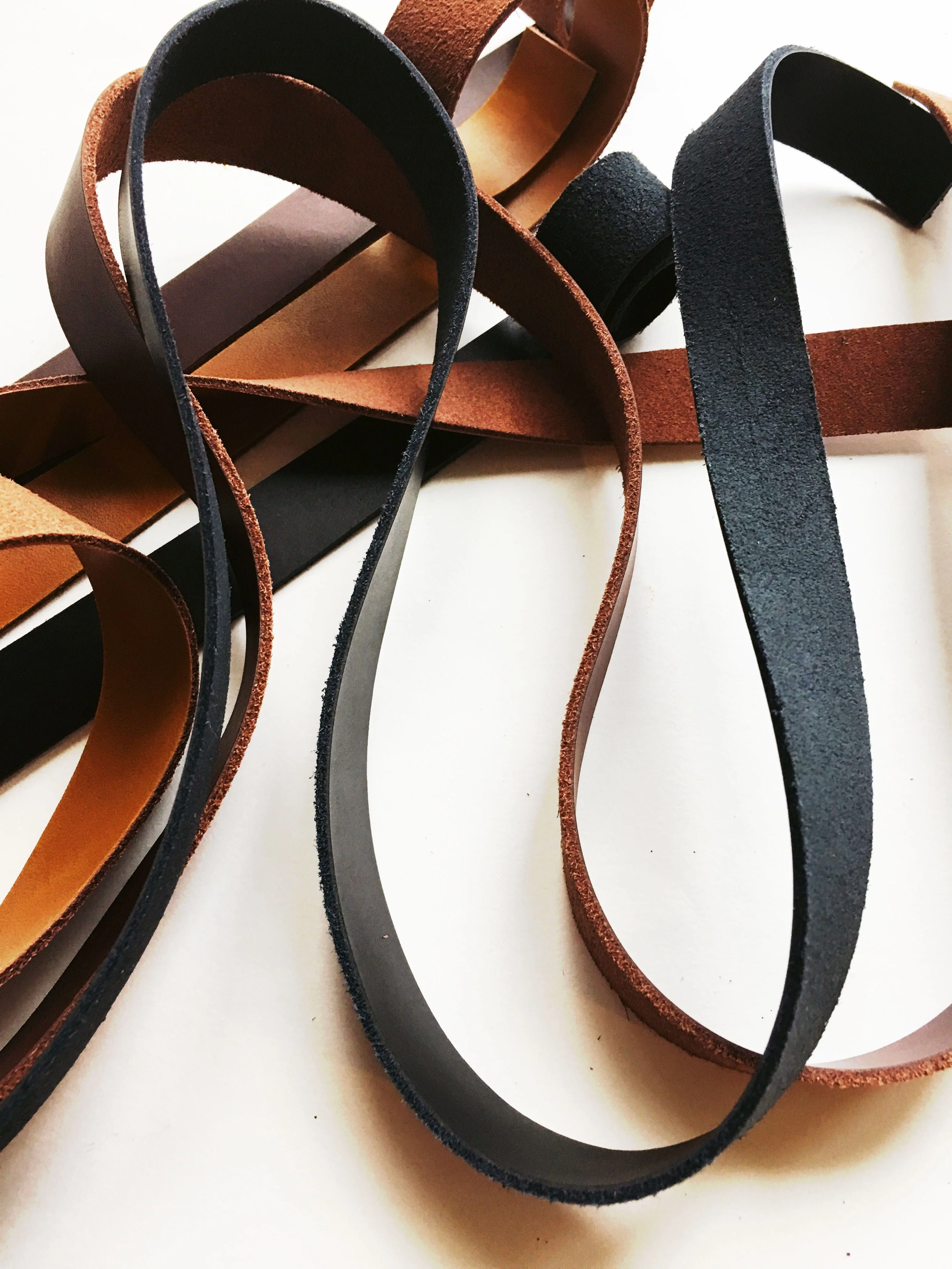 Leather Strap 3/4" Light Brown - Image 8