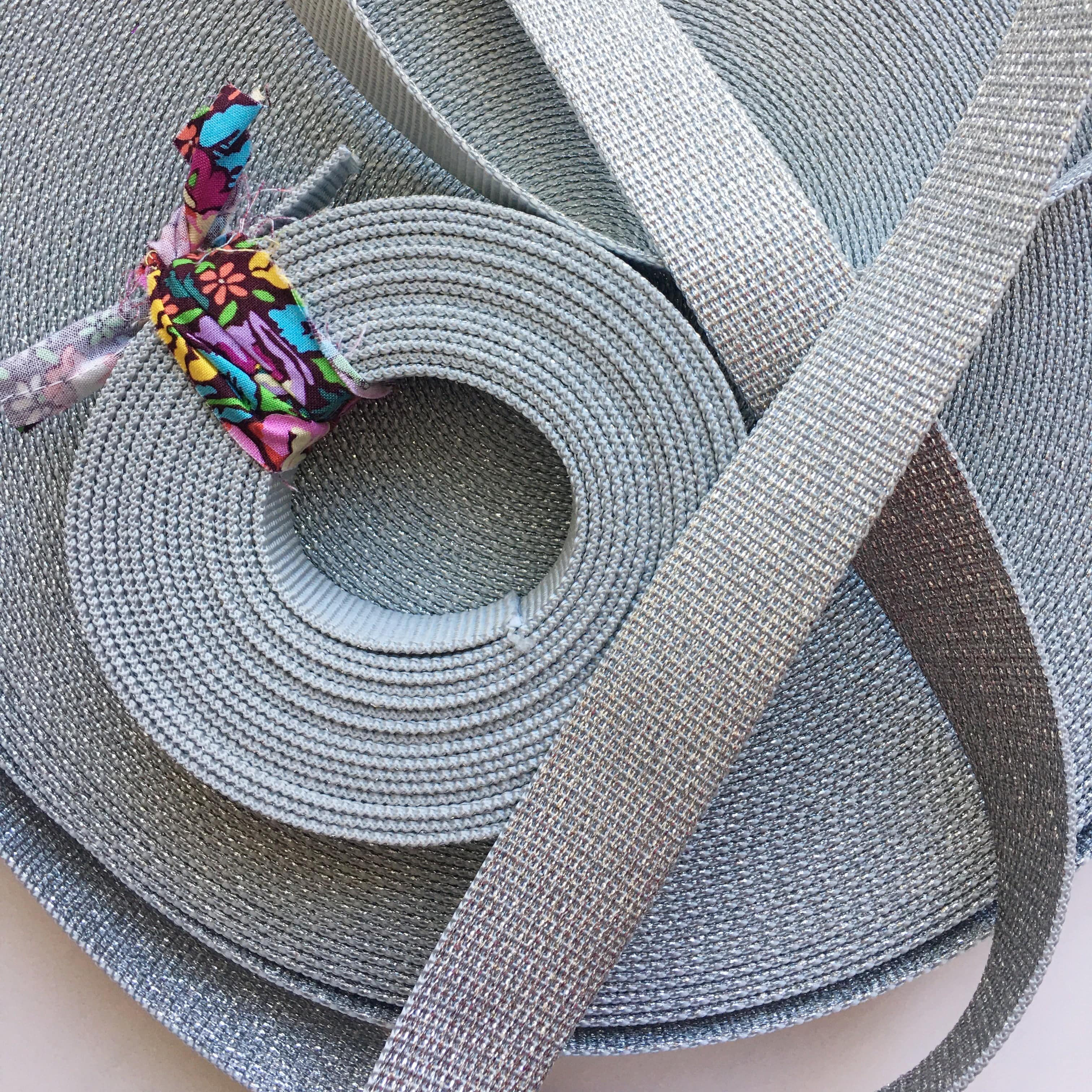 Glitter Webbing Silver 10 YD bundle - Image 3