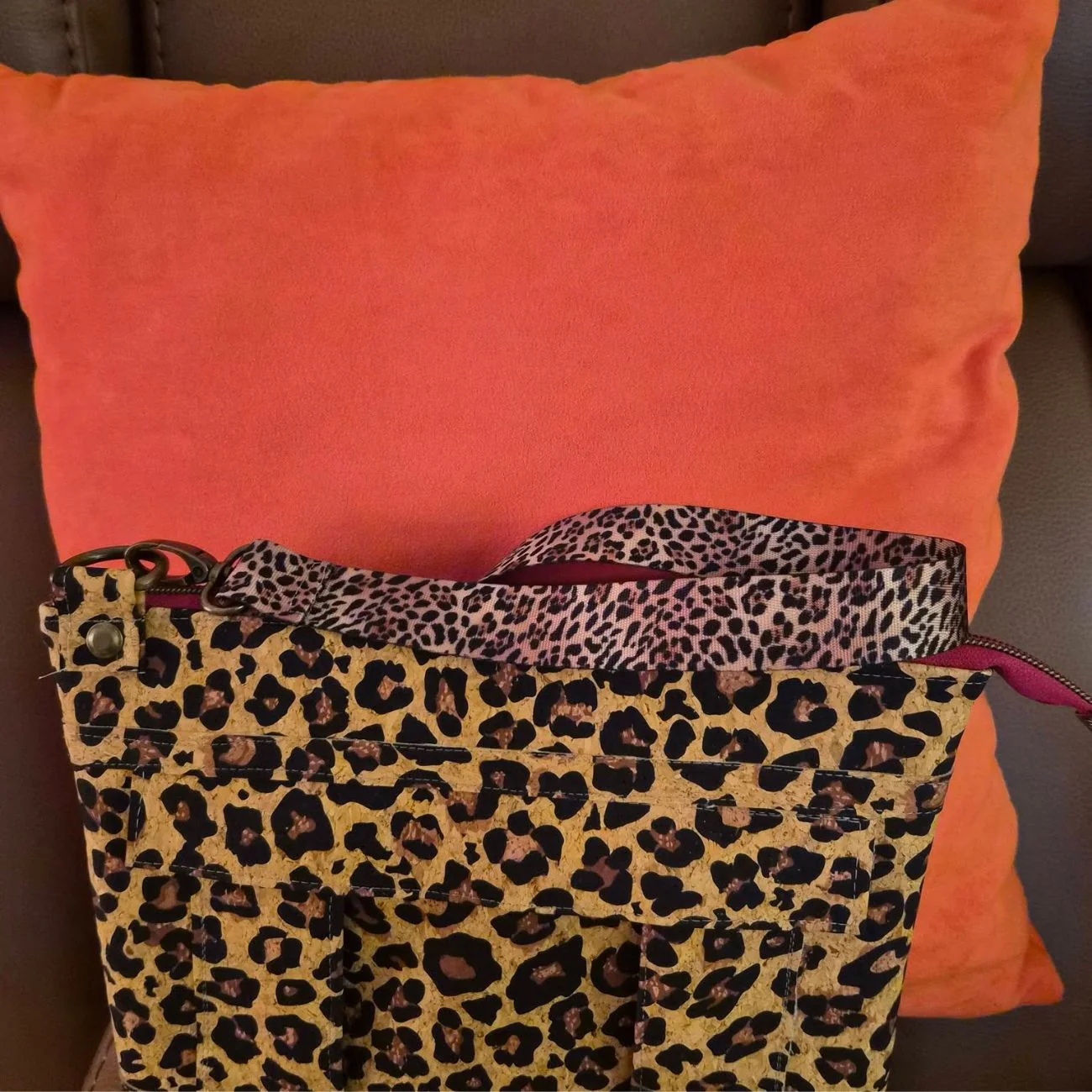 Leopard Print Seatbelt Webbing 1" Width - 5 Yard Bundle - Image 9